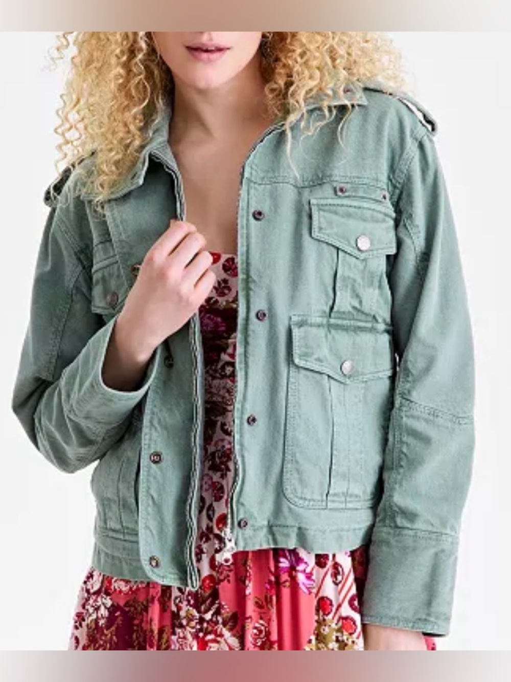Free People We the Free Kali Washed Jacket